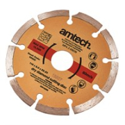 Amtech 115mm Diamond Cutting Disc
